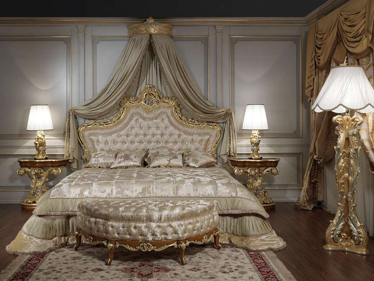 French Bedroom Furniture Louis XVI Bed designer bed Luxury