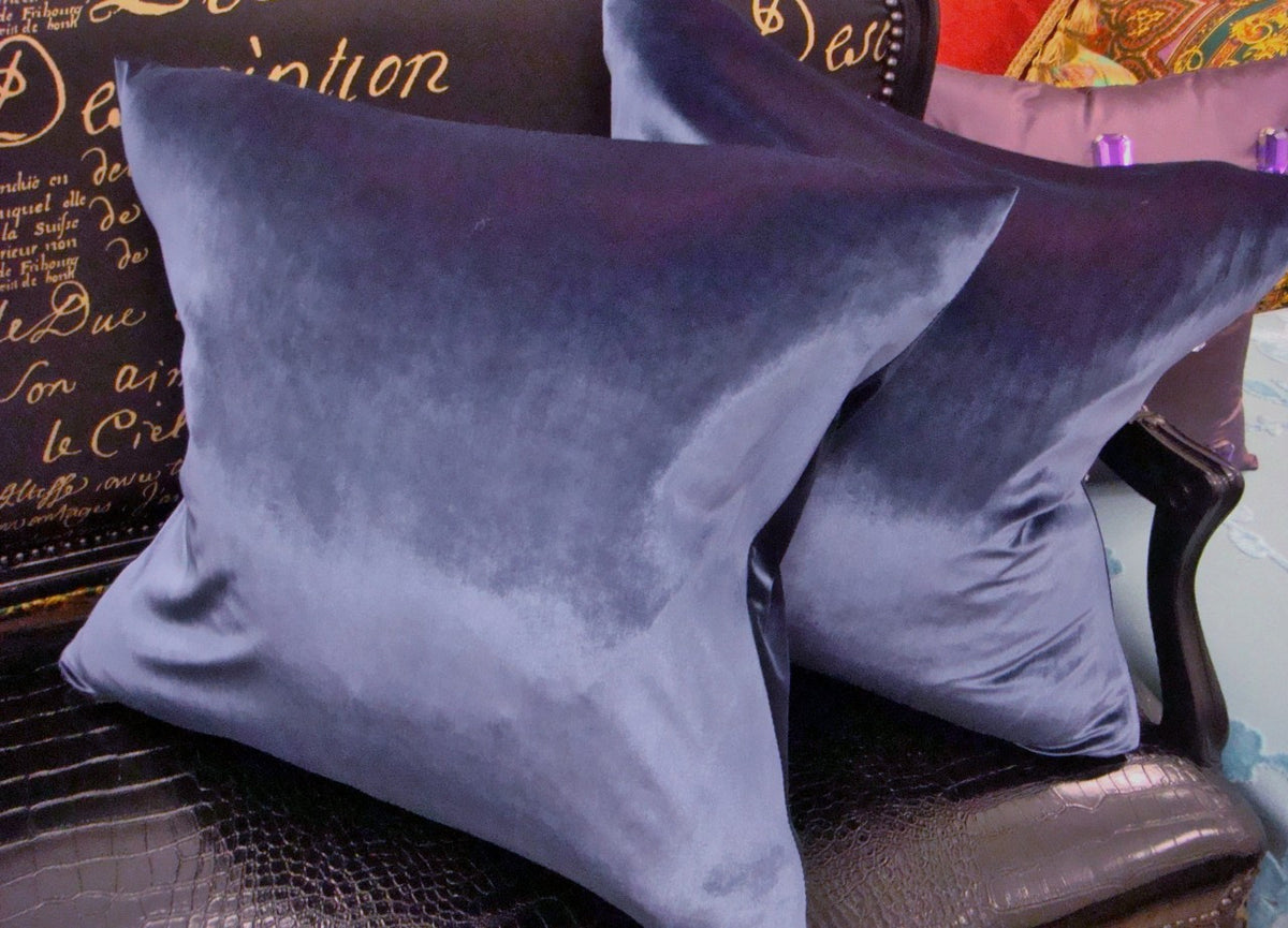 Fuschia sales velvet pillow