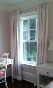 Curtains for Country Decor' , Polka Dot Fabric