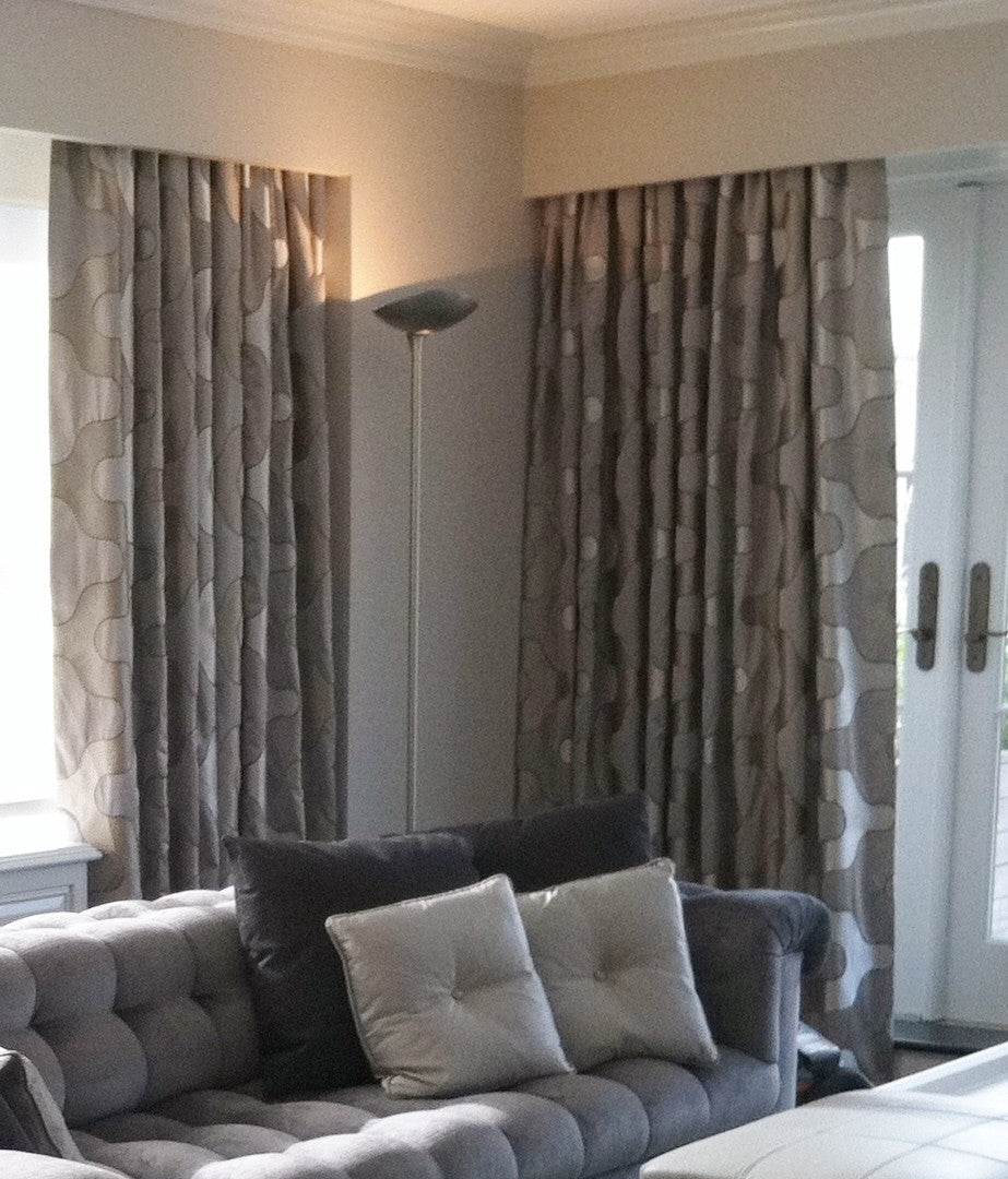 Elegante Tuck Valance Faux Silk Window Treatment