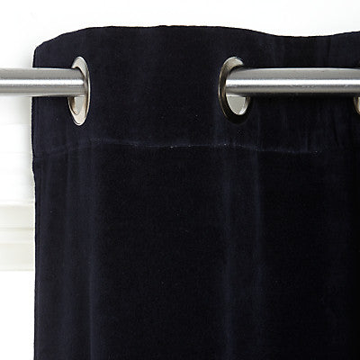 Velvet Curtains, Grommet Headed