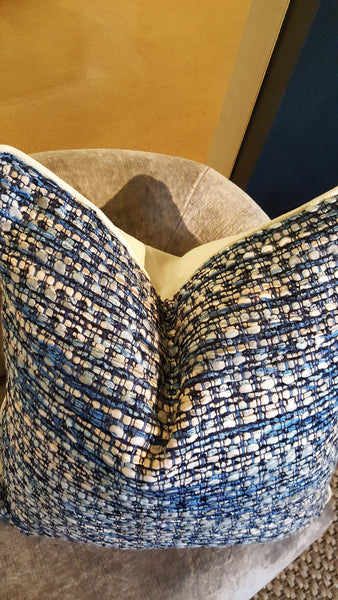 Chanel Decorative Pillow, Blue Multi