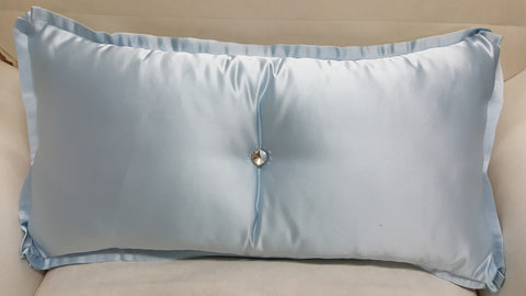 Kloe Crystal Throw Pillow, Lumbar Bling Style