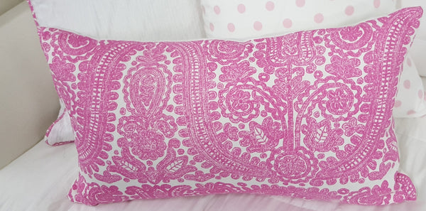 North Fuchsia Lumbar Pillow, Kids' Decorative Pillows