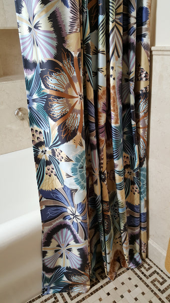 Luxury Shower Curtain, Missoni Olga Fabric