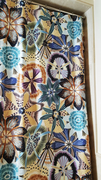 Luxury Shower Curtain, Missoni Olga Fabric