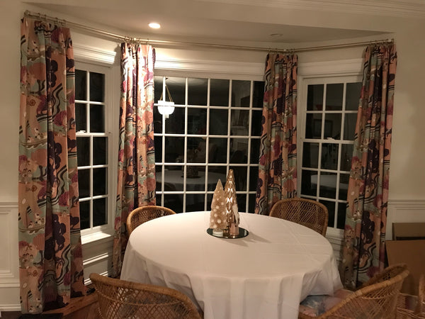 Pearl River Curtains, Fabric by Schumacher