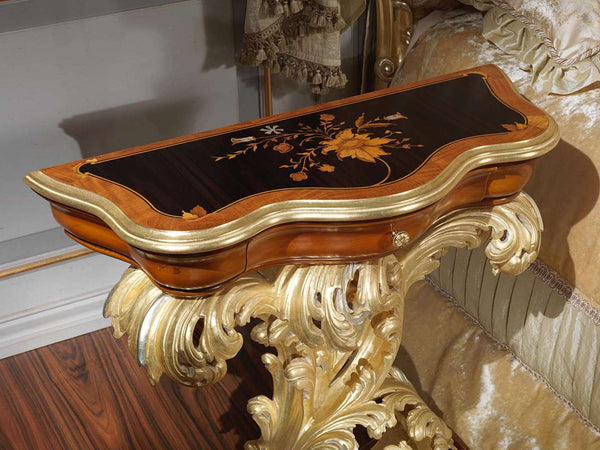 Luxury classic bedroom, Roman Baroque Style