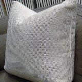Valentino Metallic Throw Pillow, Fabric by Kravet
