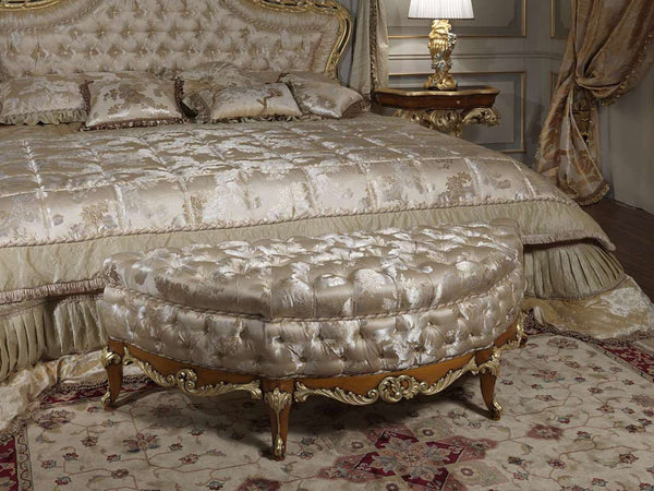 Luxury classic bedroom, Roman Baroque Style