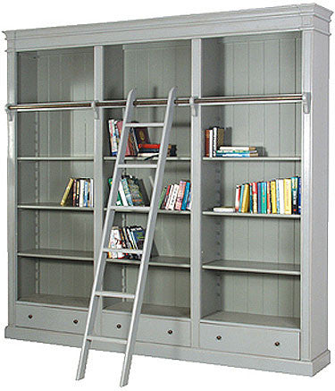 Black Library Bookcase French style