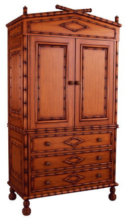 Bamboo-style Armoire