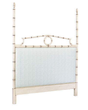Headboard with two Post, Bamboo Style Headboard