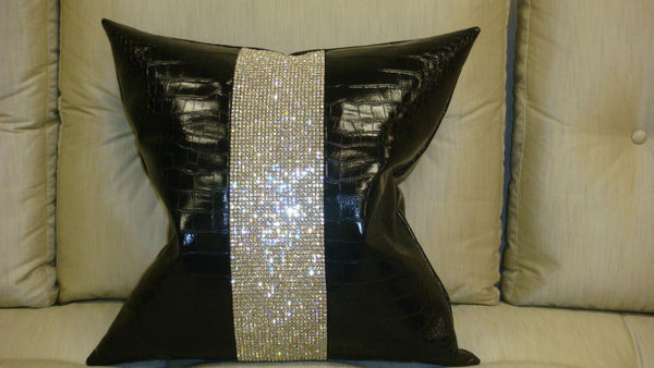 Luxury Throw Pillow, Belgravia Crock, Diamante Collection
