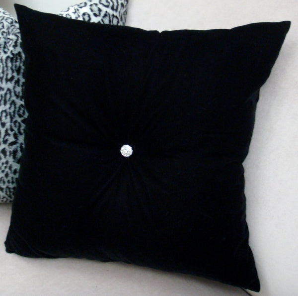 Crystal Chic Bling Throw Pillow @ Thundersley Home Essentials