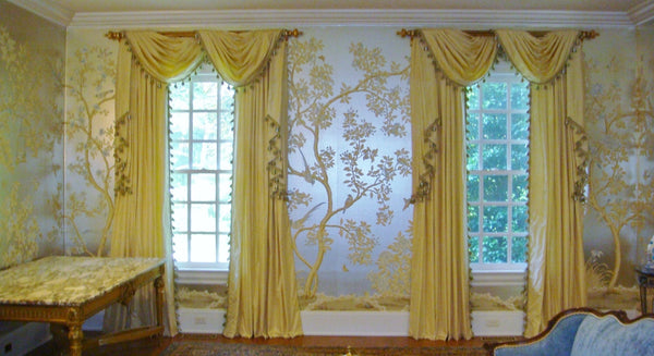 Traditional Window Treatment, Swags & Tails Curtains