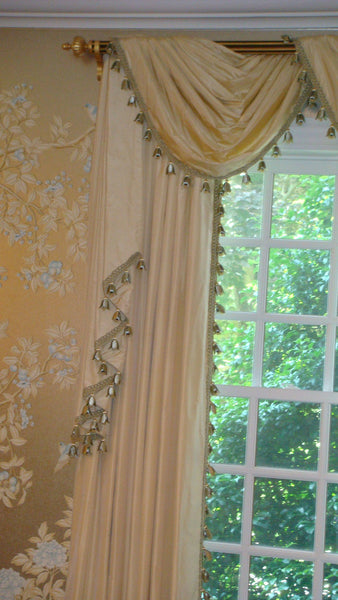 Traditional Window Treatment, Swags & Tails Curtains