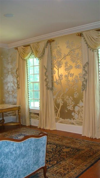 Traditional Window Treatment, Swags & Tails Curtains