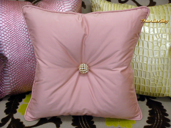 Luxury Throw Pillow, Carnaby Street Bling