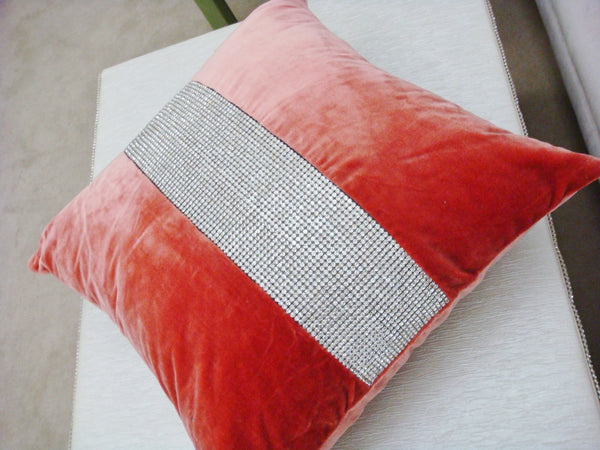 Silk Velvet throw pillow, Belgravia Throw Pillow