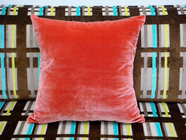 Silk Velvet throw pillow, Belgravia Throw Pillow