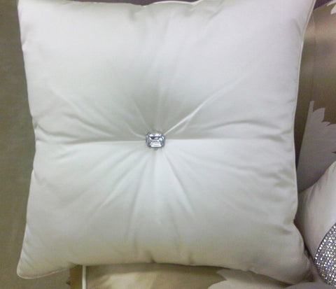 Crystal Chic Throw Pillow, Diamante Collection