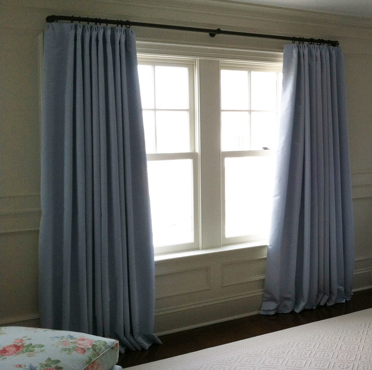 Custom Curtains, Silk Dutchess II