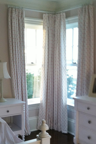 Curtains for Country Decor' , Polka Dot Fabric