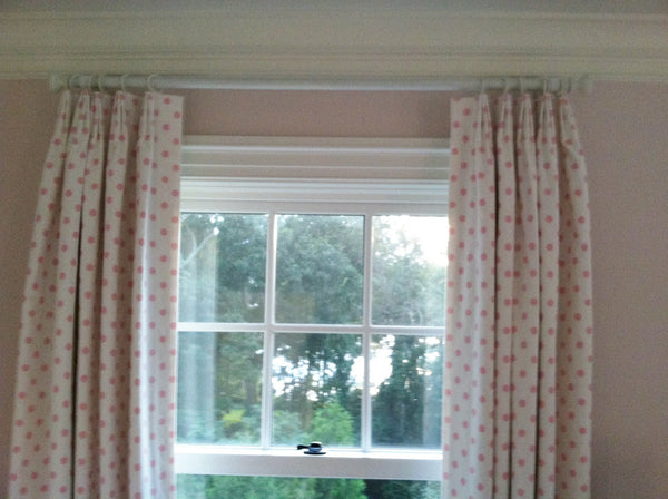 Curtains for Country Decor' , Polka Dot Fabric