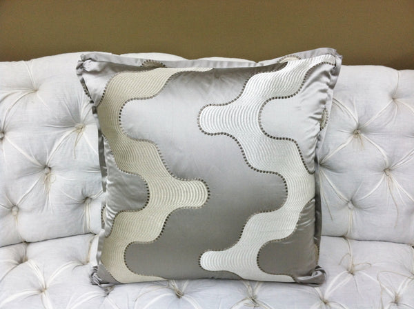  Jewel Throw Pillow, fabric by Zimmer + Rohde