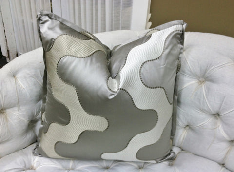  Jewel Throw Pillow, fabric by Zimmer + Rohde