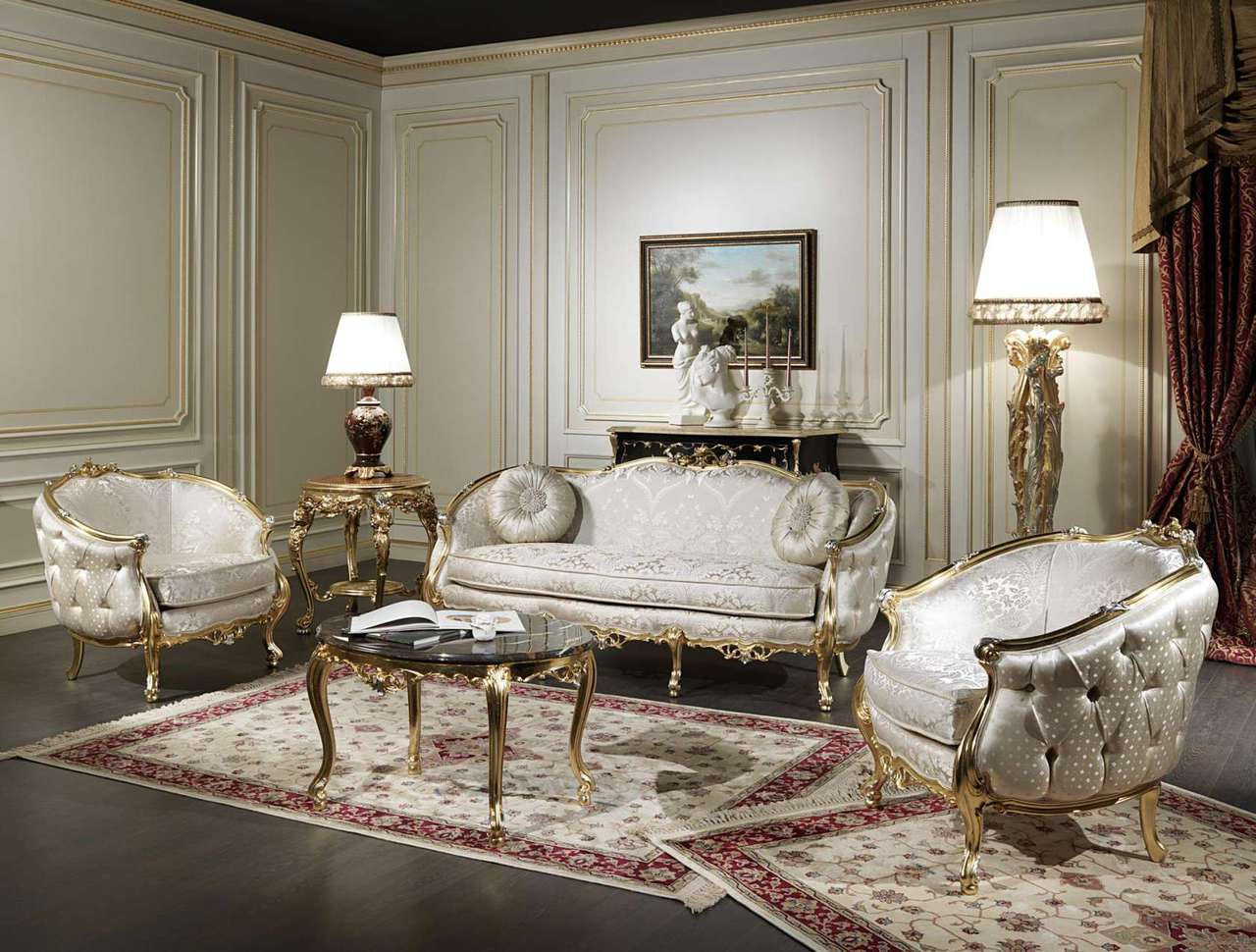 Luxury classic Venezia living room set