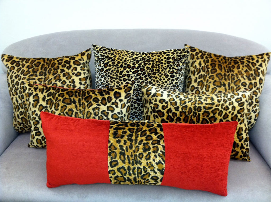 Animal print decorative discount pillows